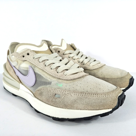 Nike Waffle One Summit White Infinite Lilac Sneakers Women’s 6.5 DC2533-101 - Picture 1 of 16